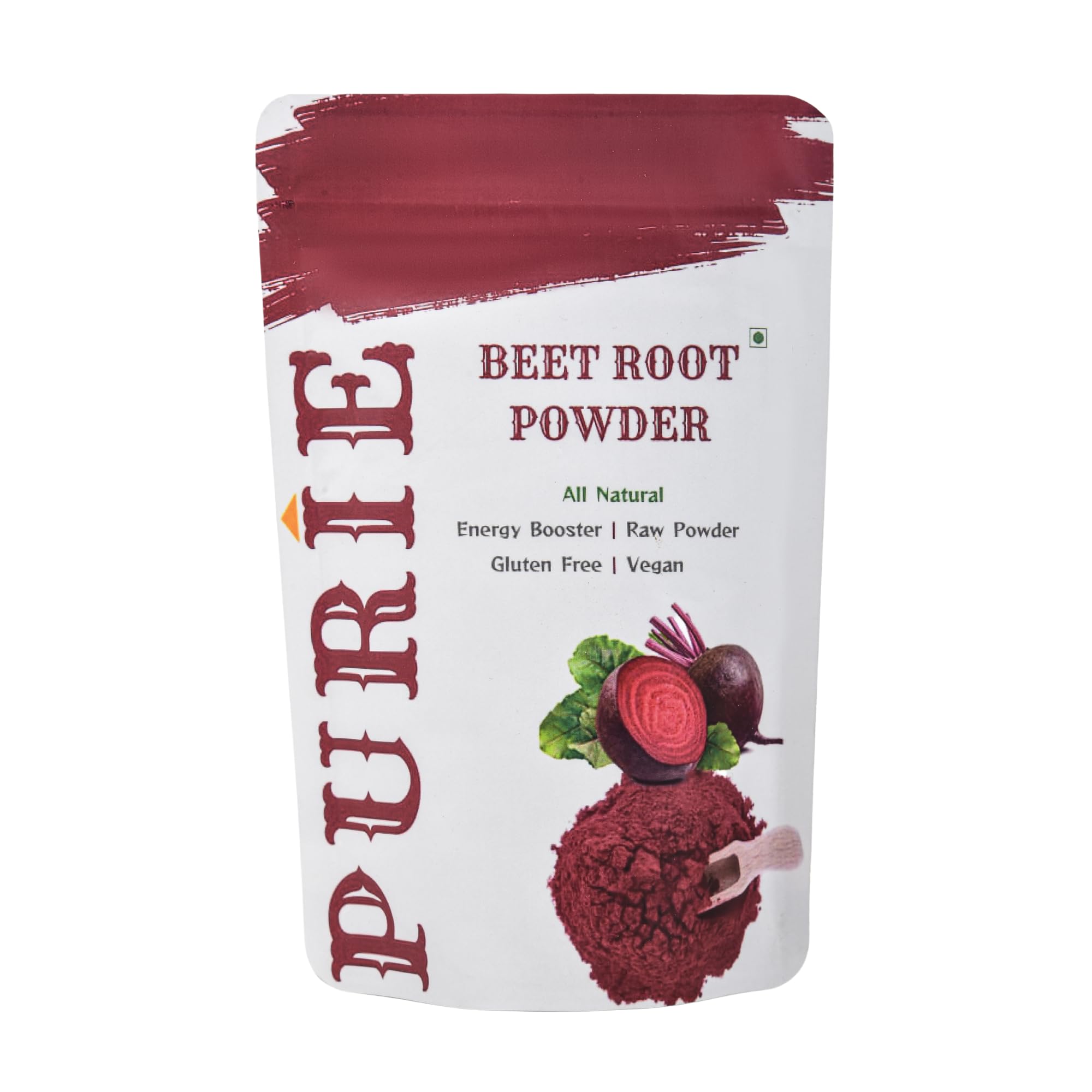 PURIE Beetroot Powder (200g) | Natural Beetroot Powder For Face, Skin & Hair | 100% Pure & High Natural Antioxidants | Boost Energy